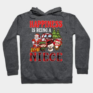 Happiness Is Being A Niece Christmas Hoodie